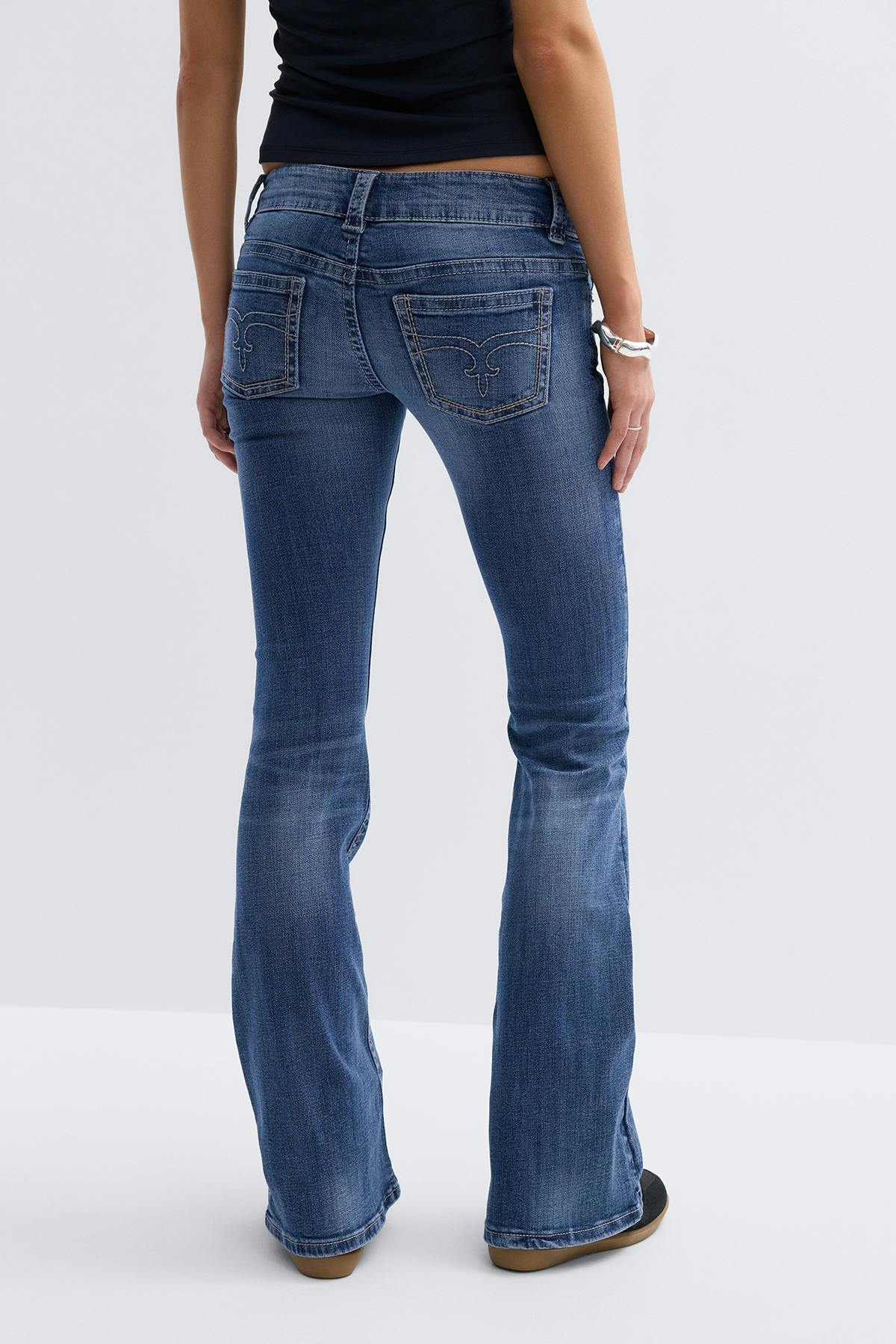 14+ low rise flare jeans tall