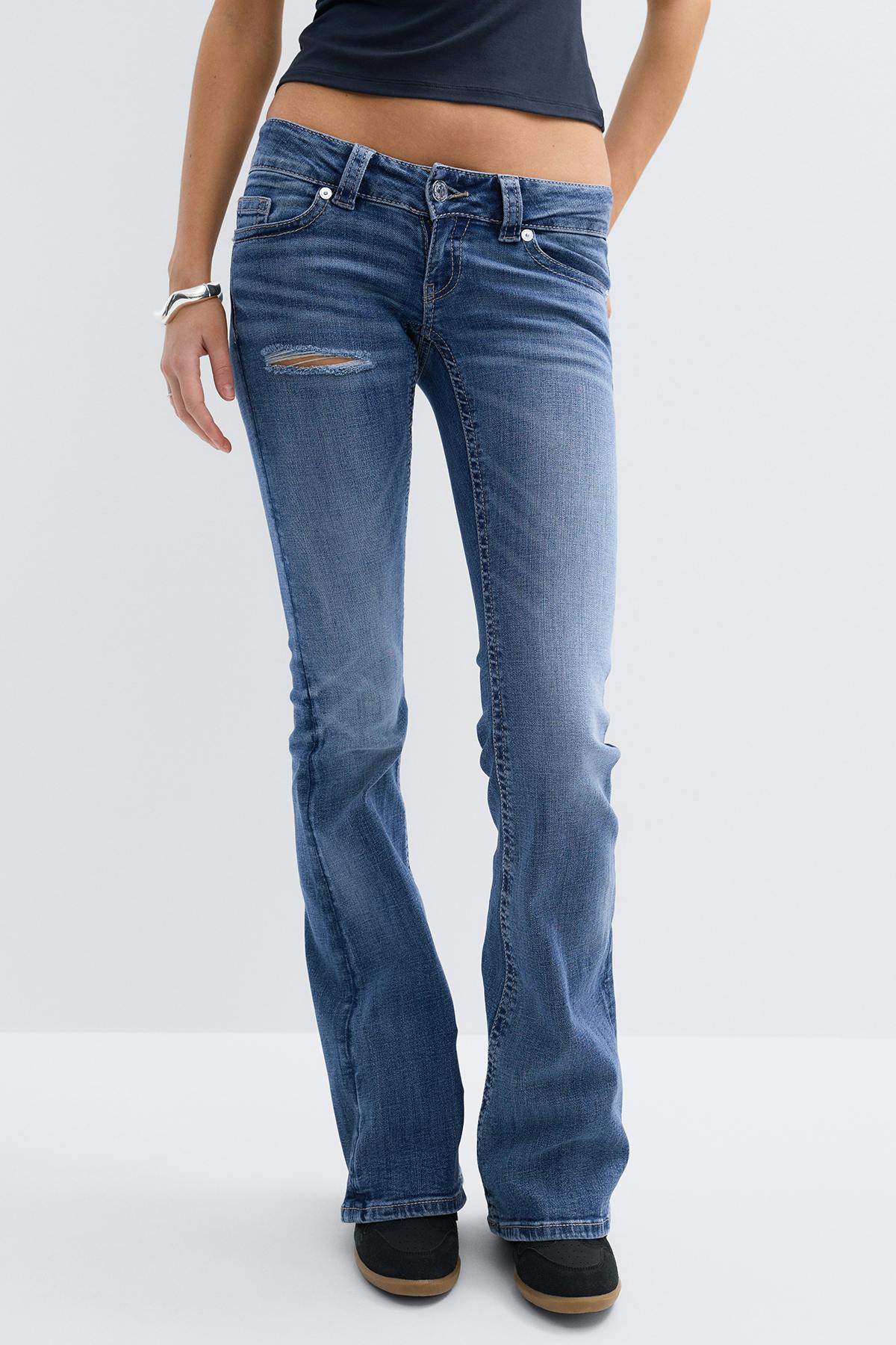 14+ low rise flare jeans tall