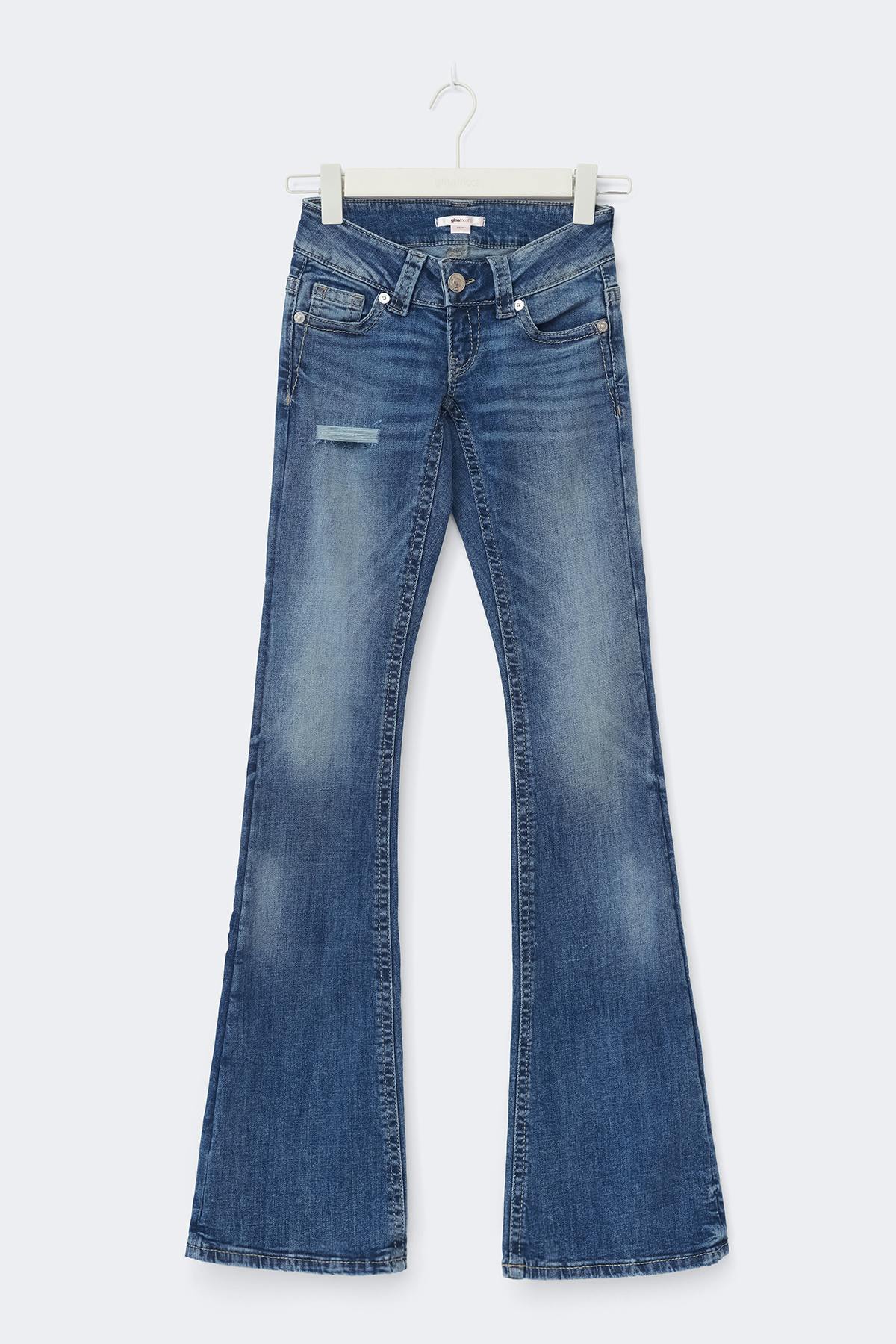 14+ low rise flare jeans tall