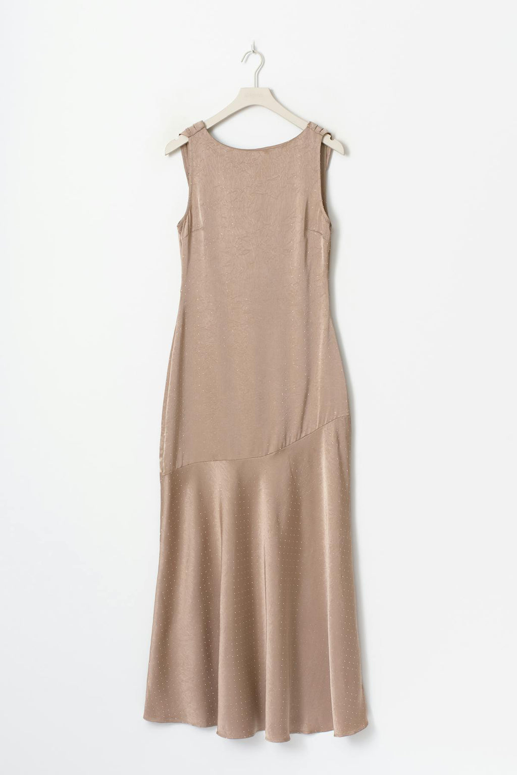 Open back rhinestone dress