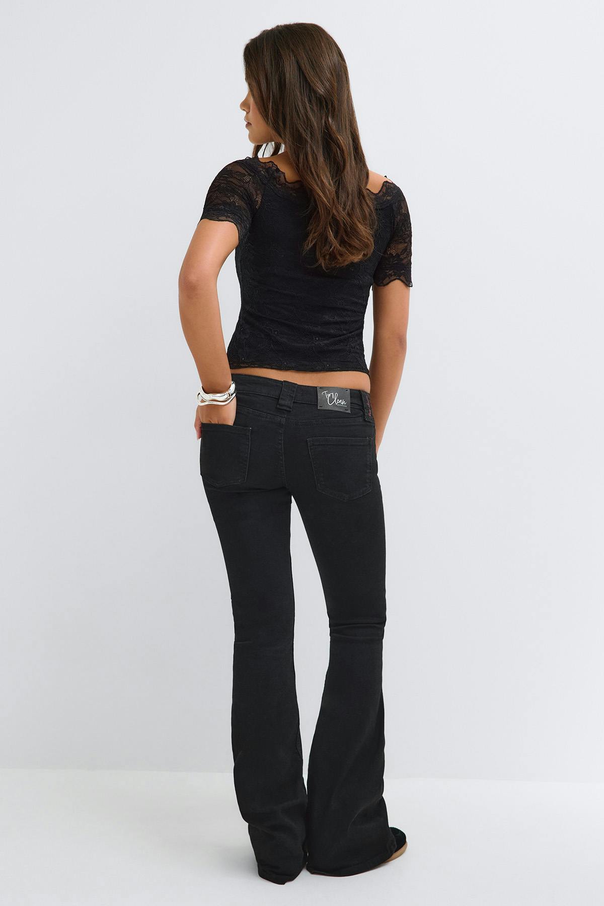 Y too clean flare jeans tall