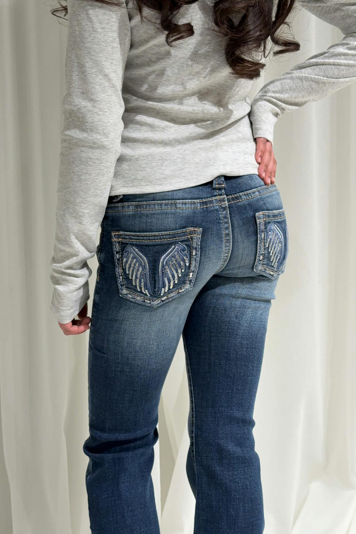 Y too messy flare jeans tall