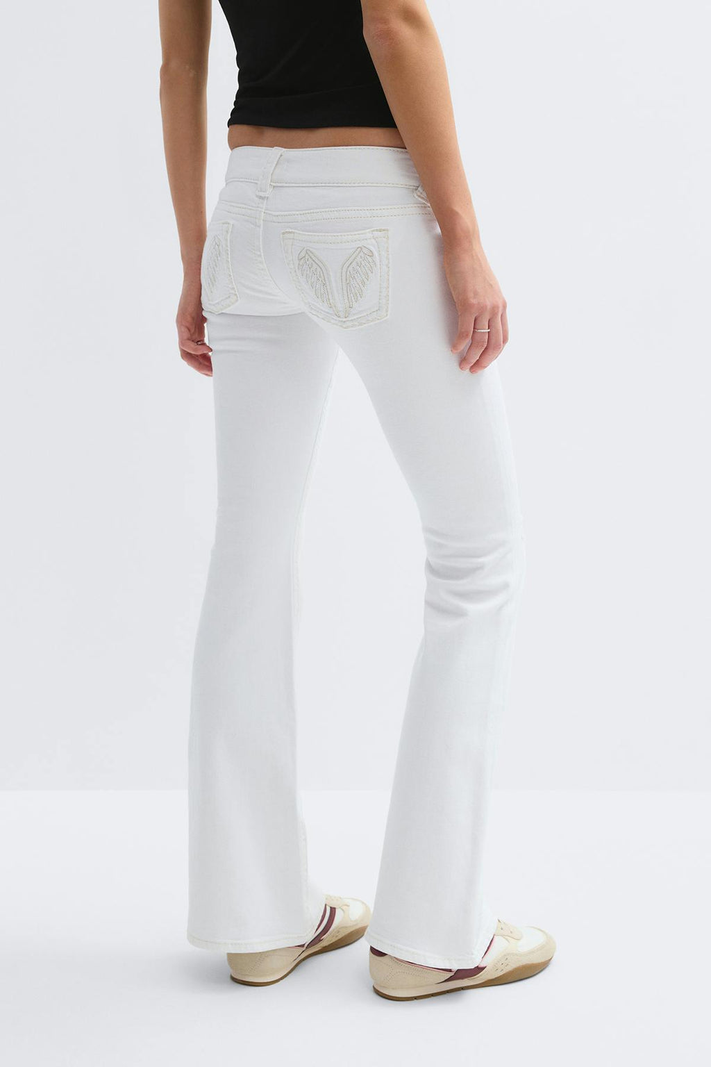 14+ too messy flare jeans tall