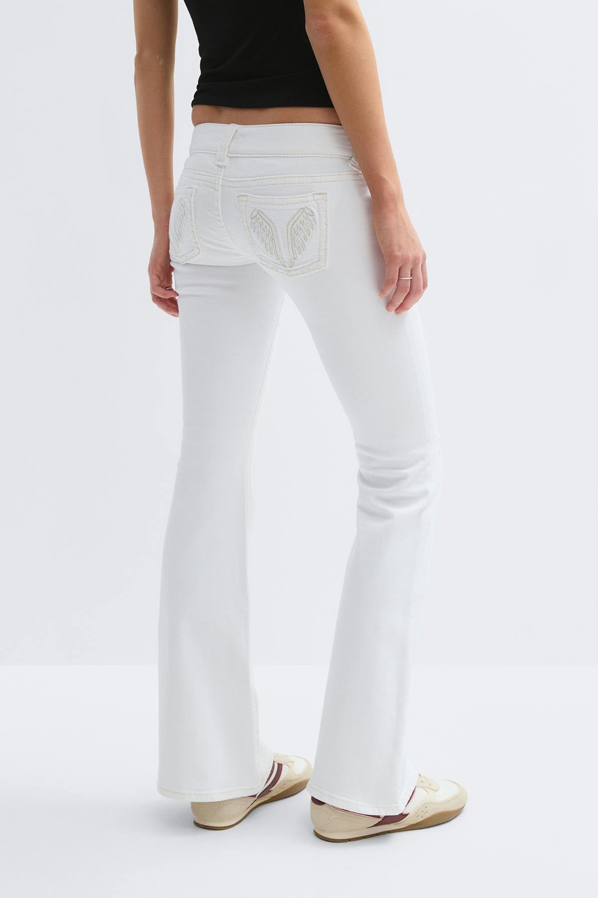 14+ too messy flare jeans tall