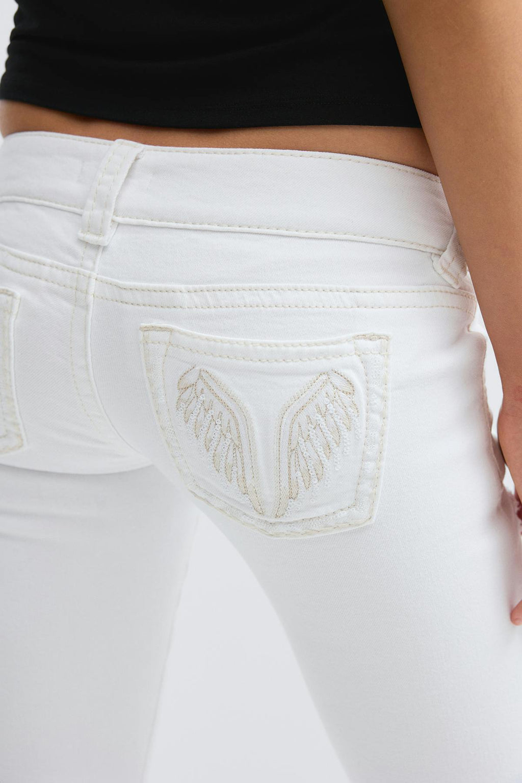 14+ too messy flare jeans tall