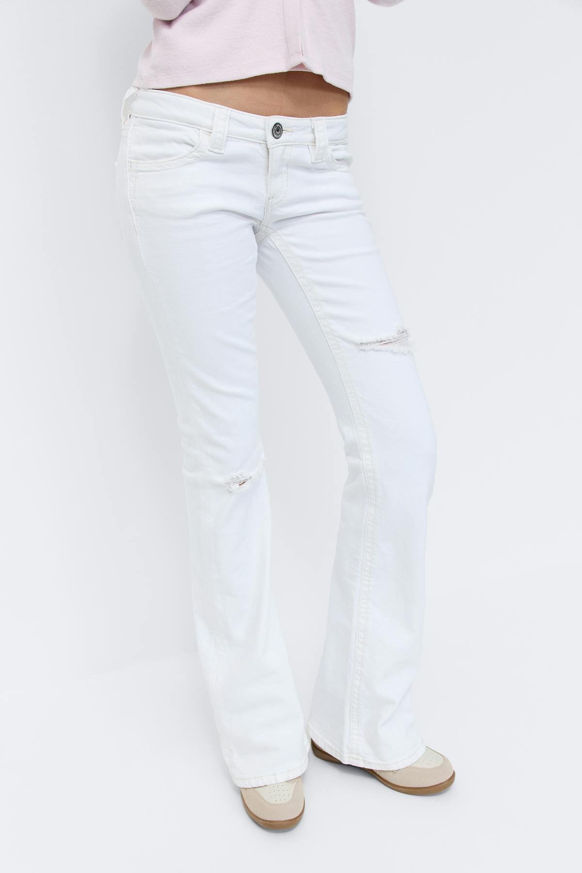 Y too messy flare jeans
