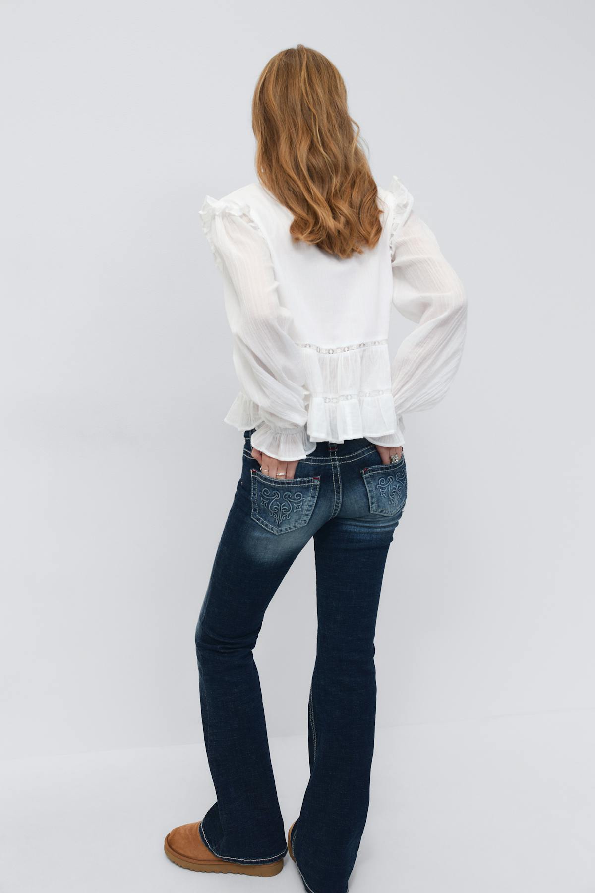 Y long sleeve blouse