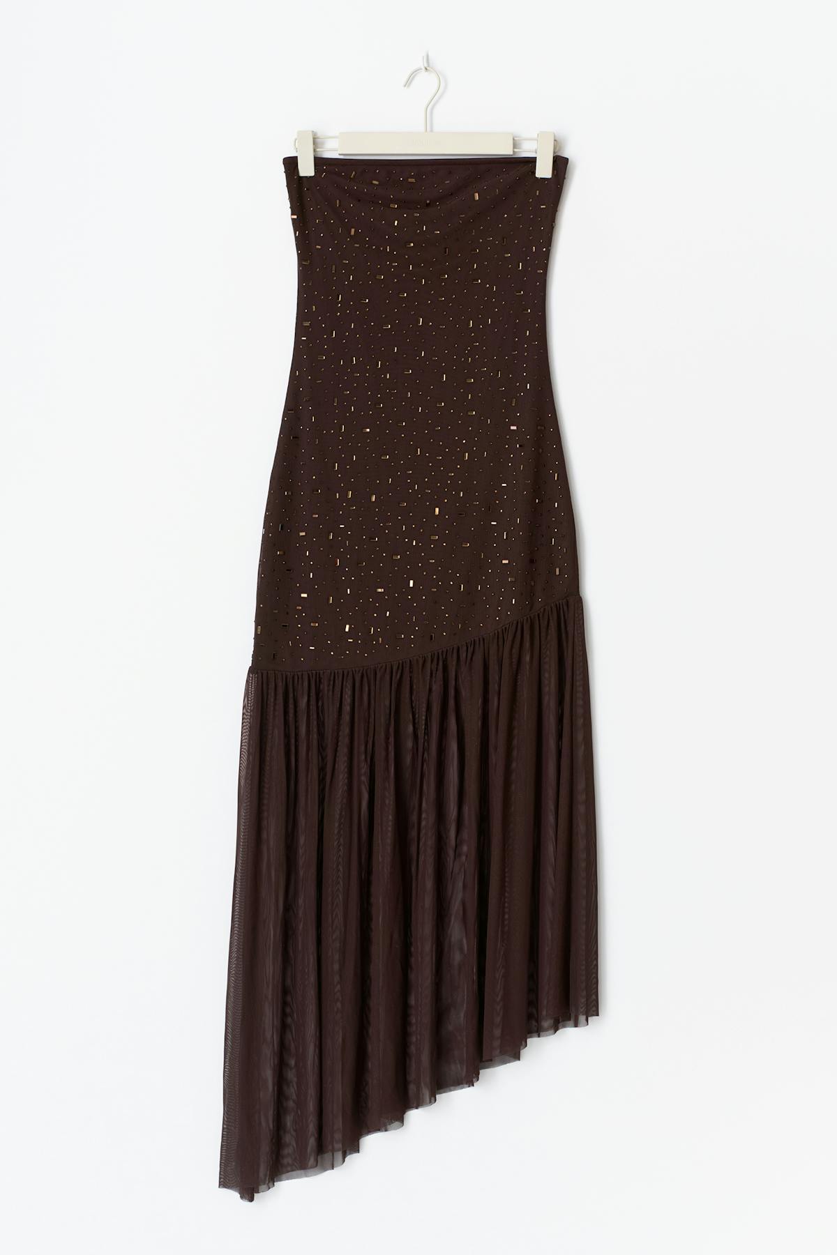 Rhinestone maxi dress