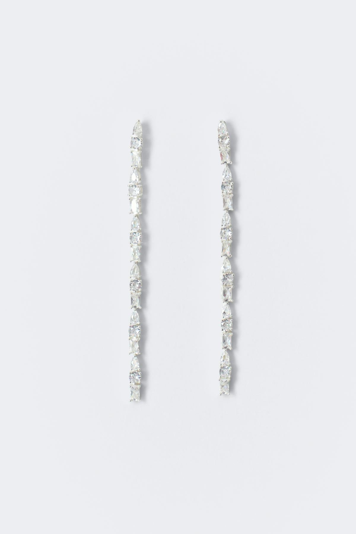 Rhinestone earrings