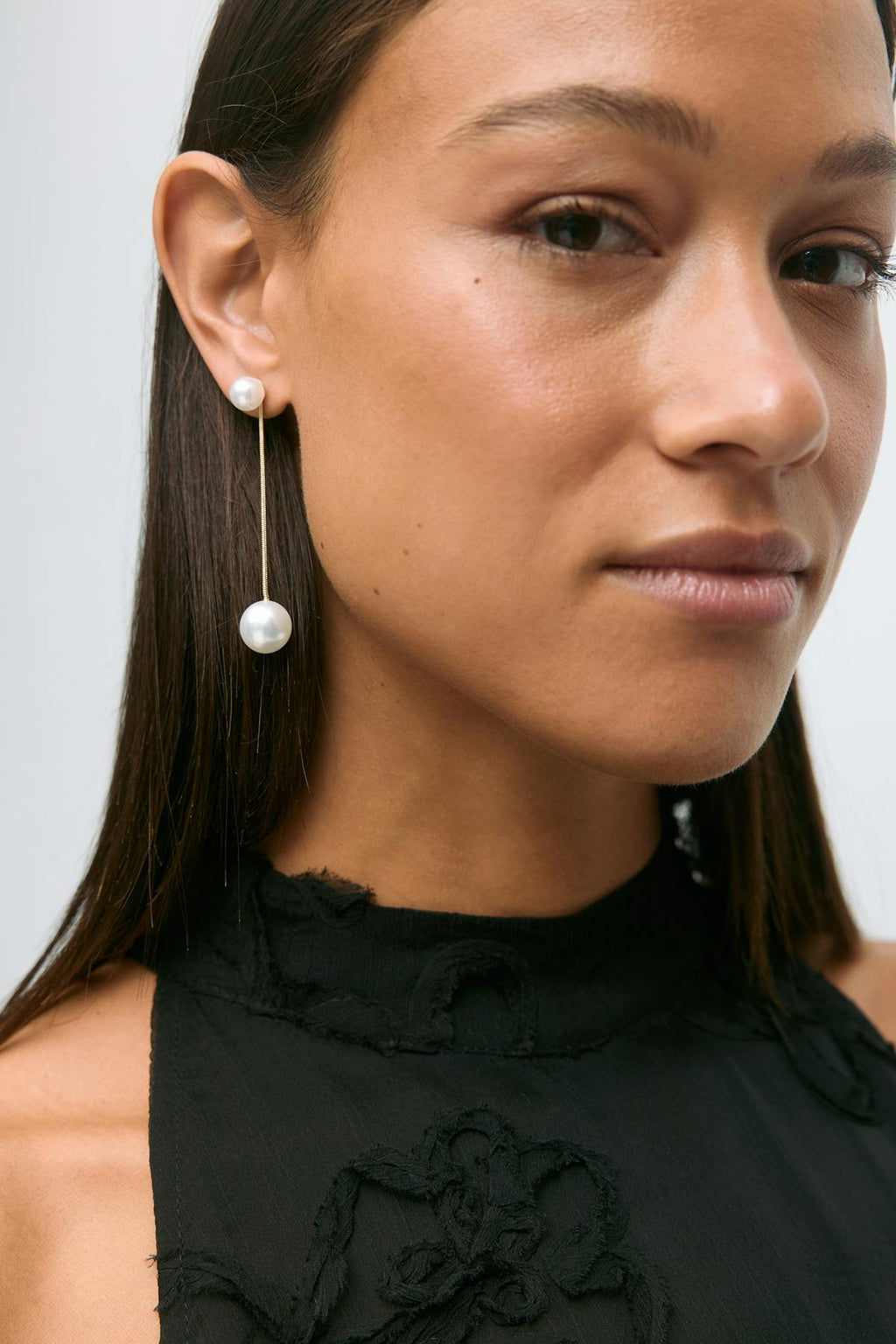 Pearl earrings