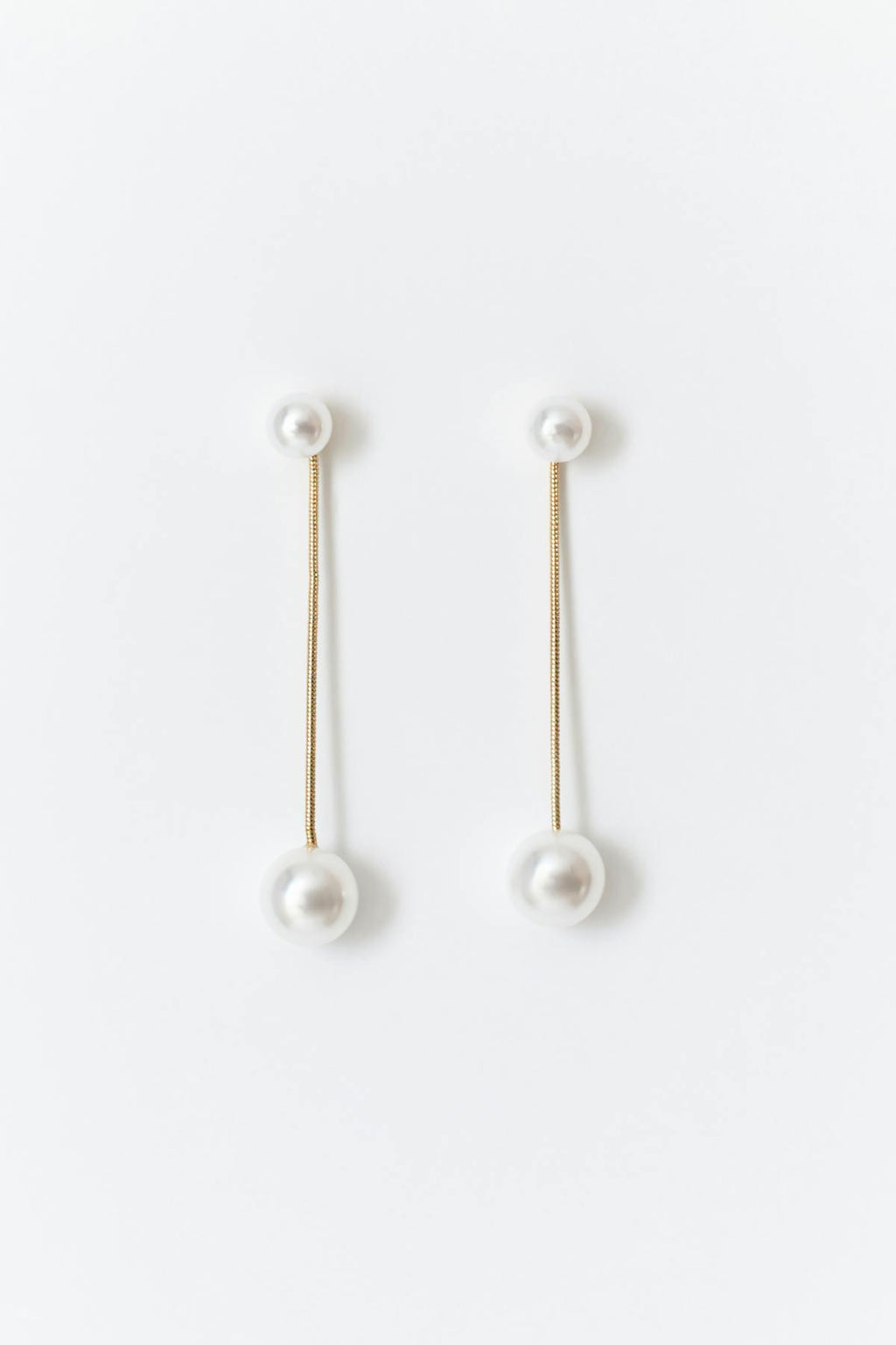 Pearl earrings