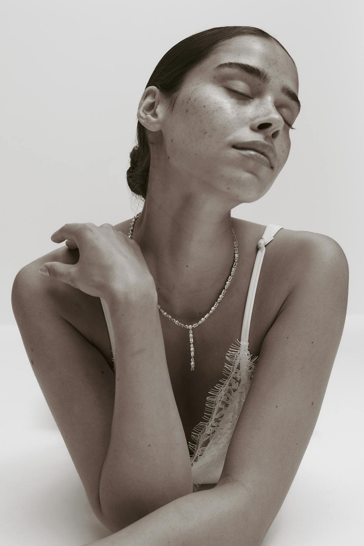 Rhinestone necklace