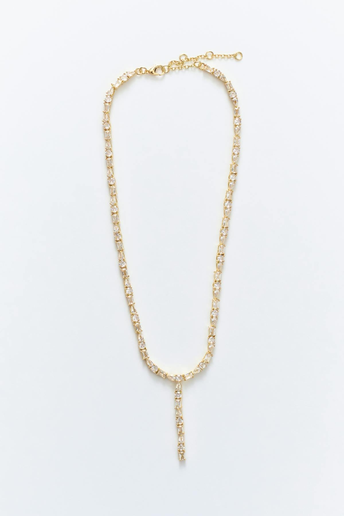 Rhinestone necklace