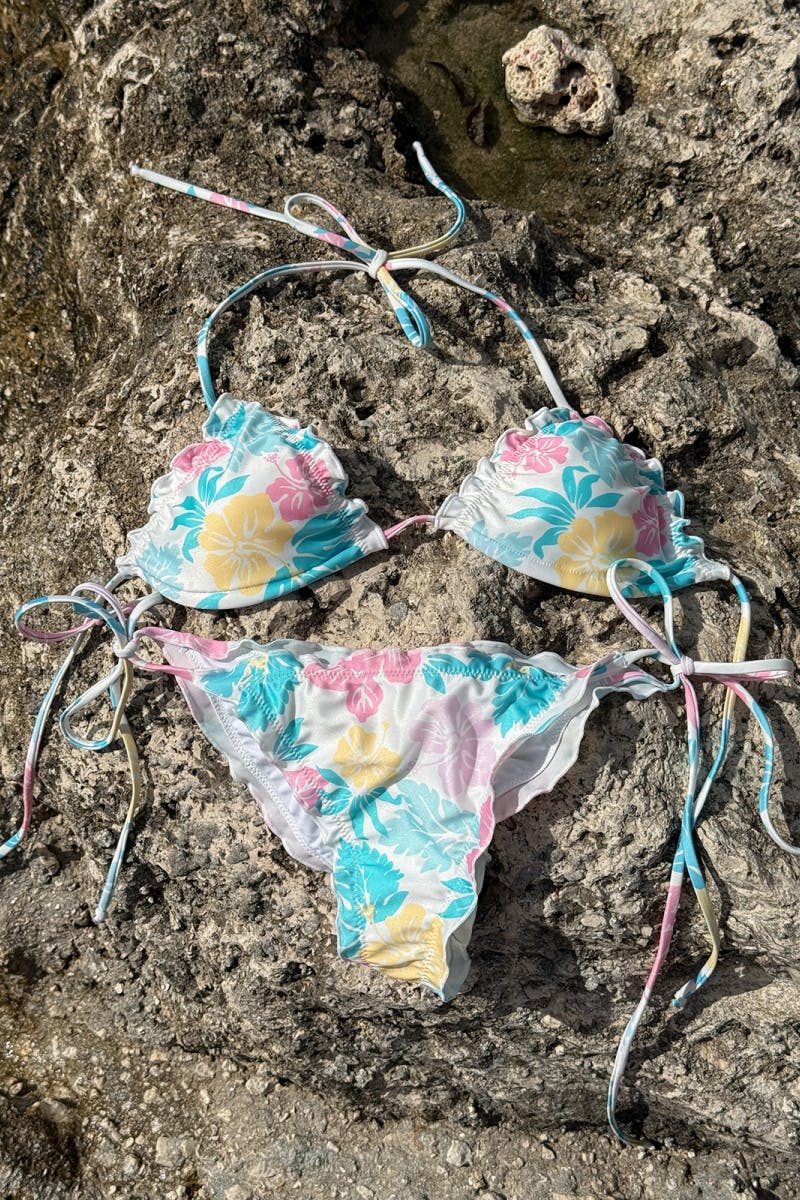 14+ lexi ruched bikini bottom