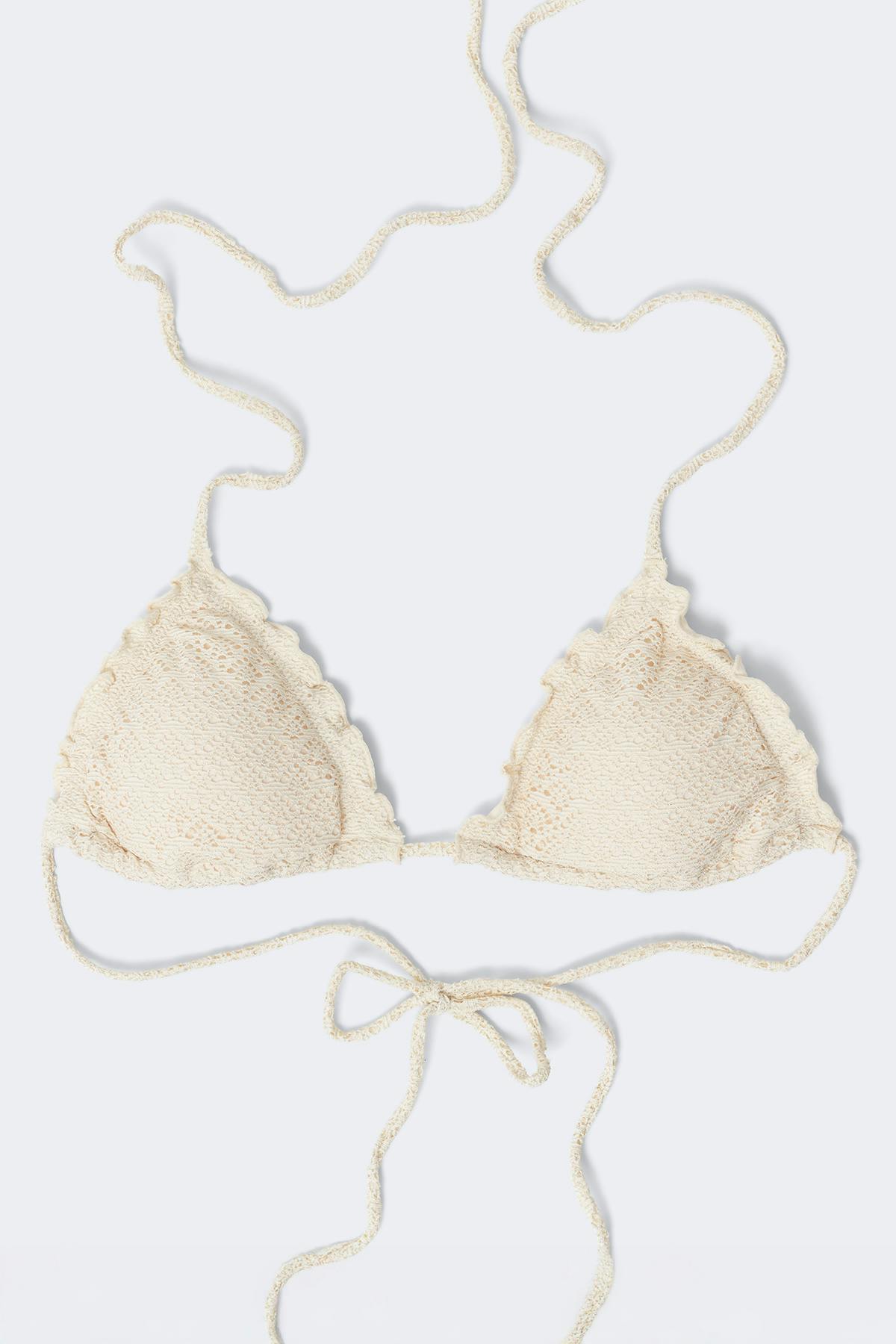 14+ paloma lurex bikini top