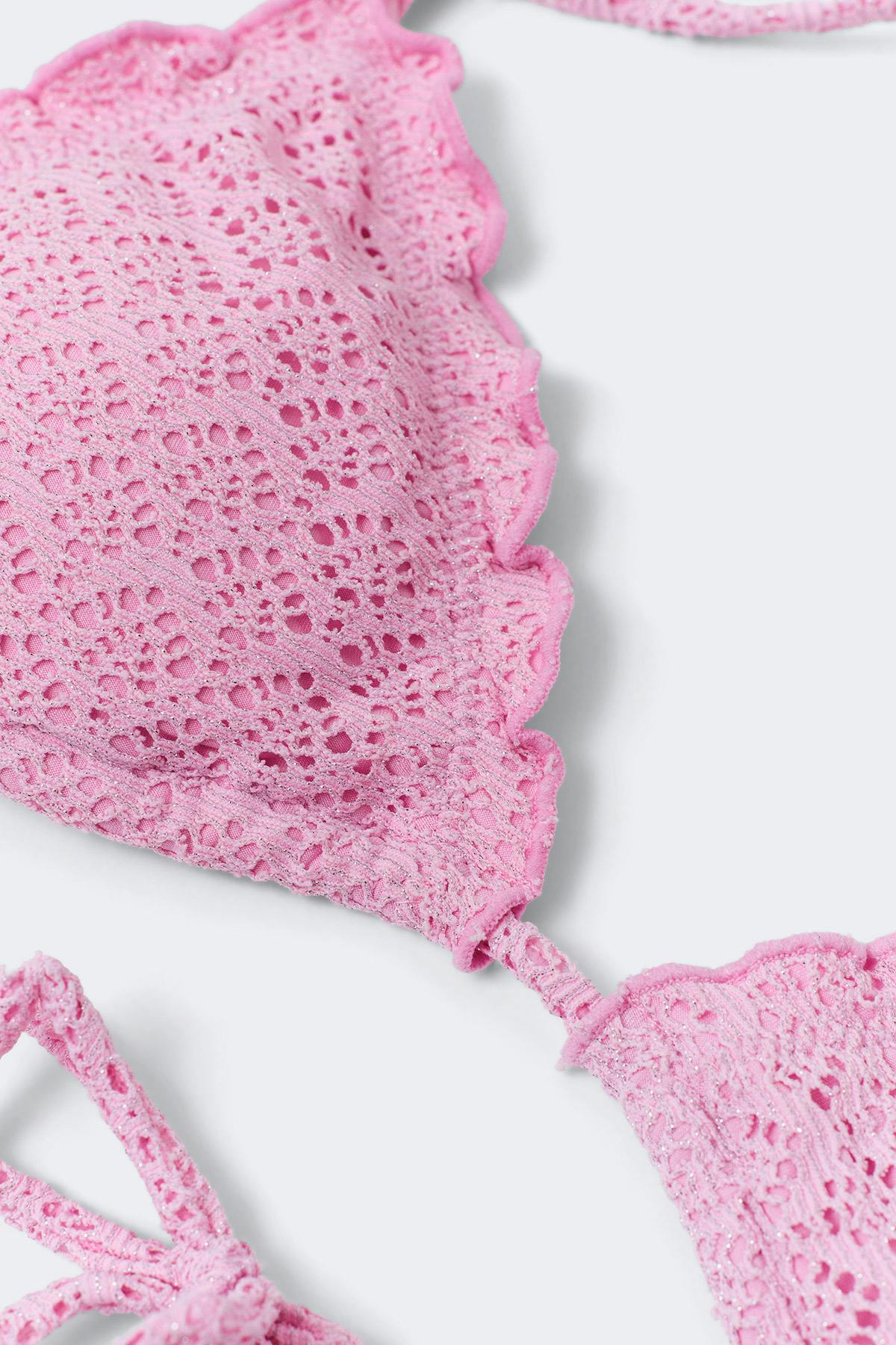 14+ paloma lurex bikini top
