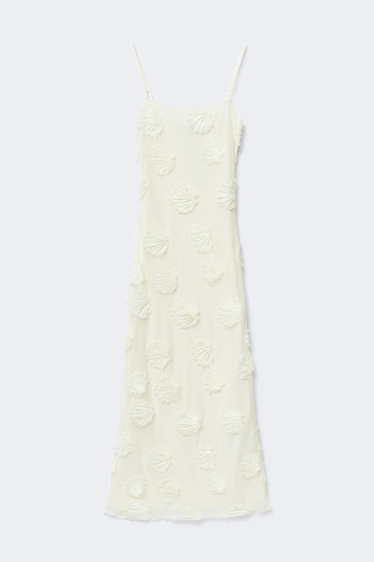 Embroidery maxi dress