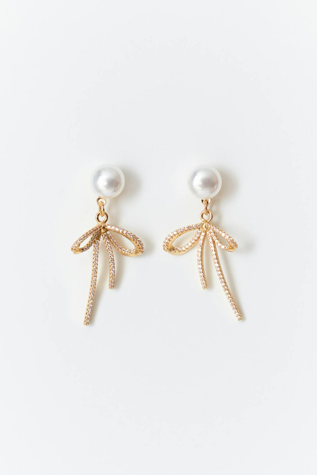 Bow earrings