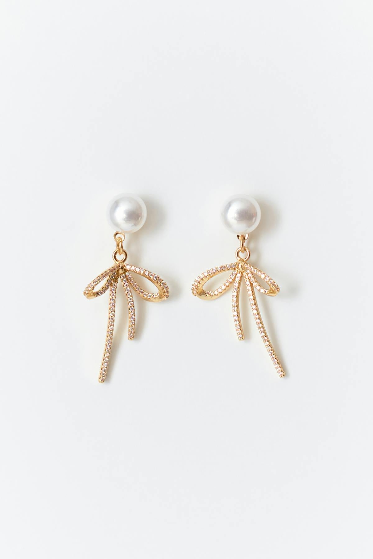 Bow earrings