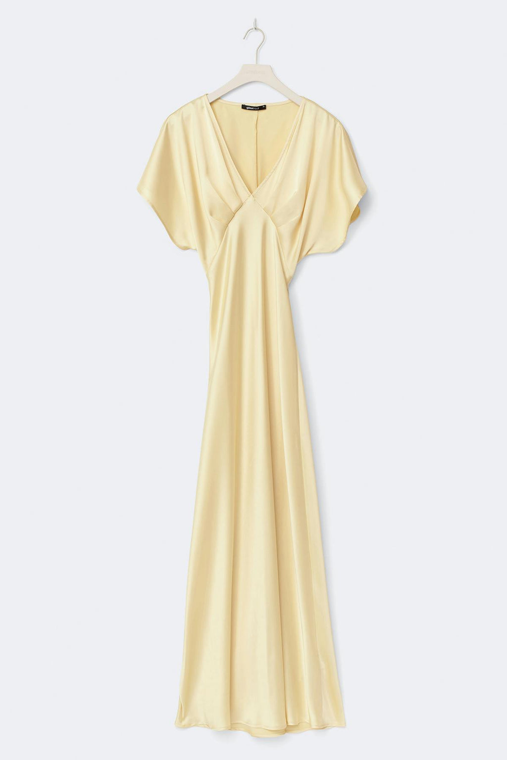 Satin maxi dress