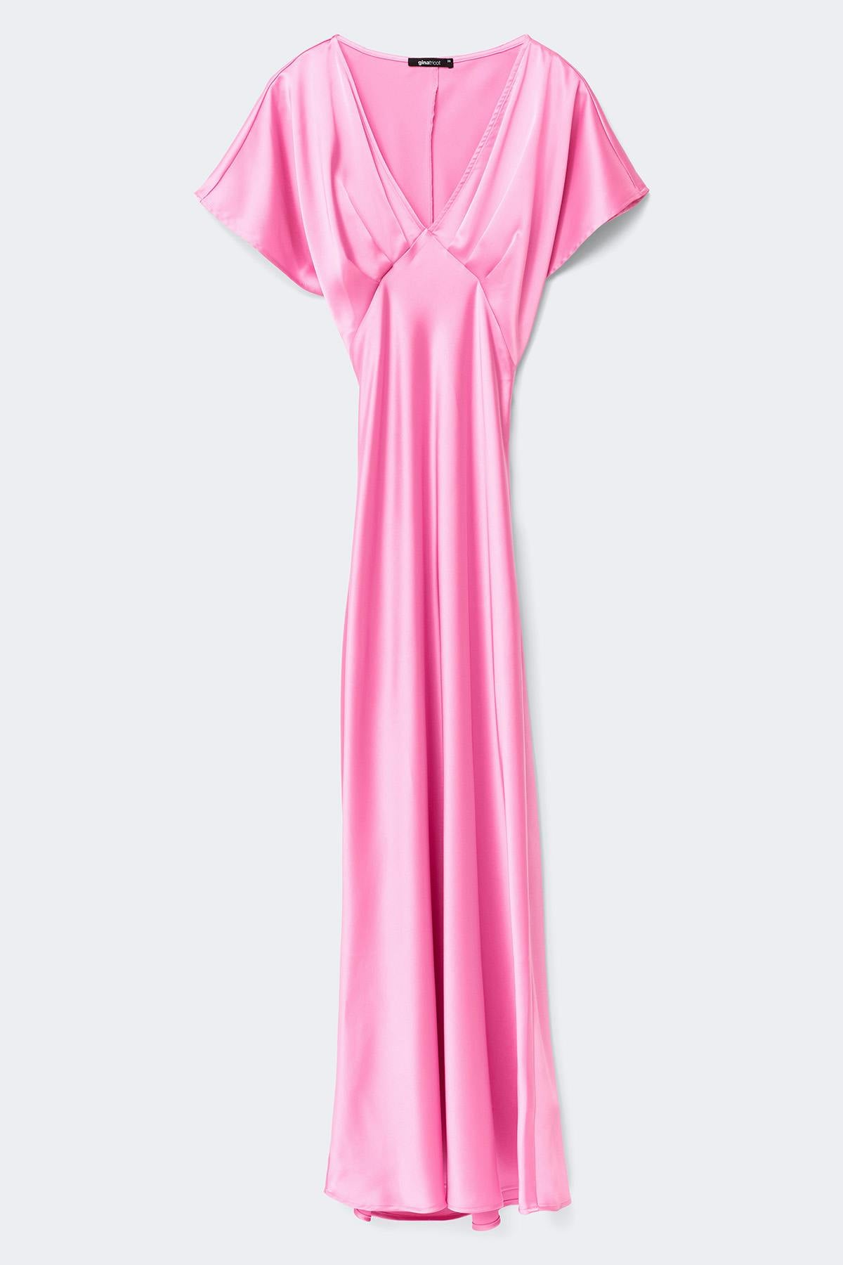 Satin maxi dress