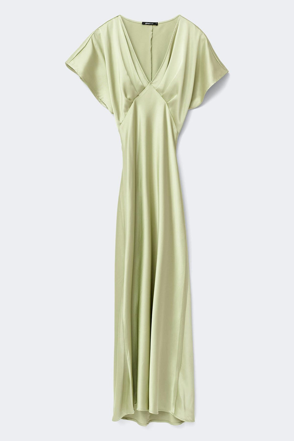 Satin maxi dress