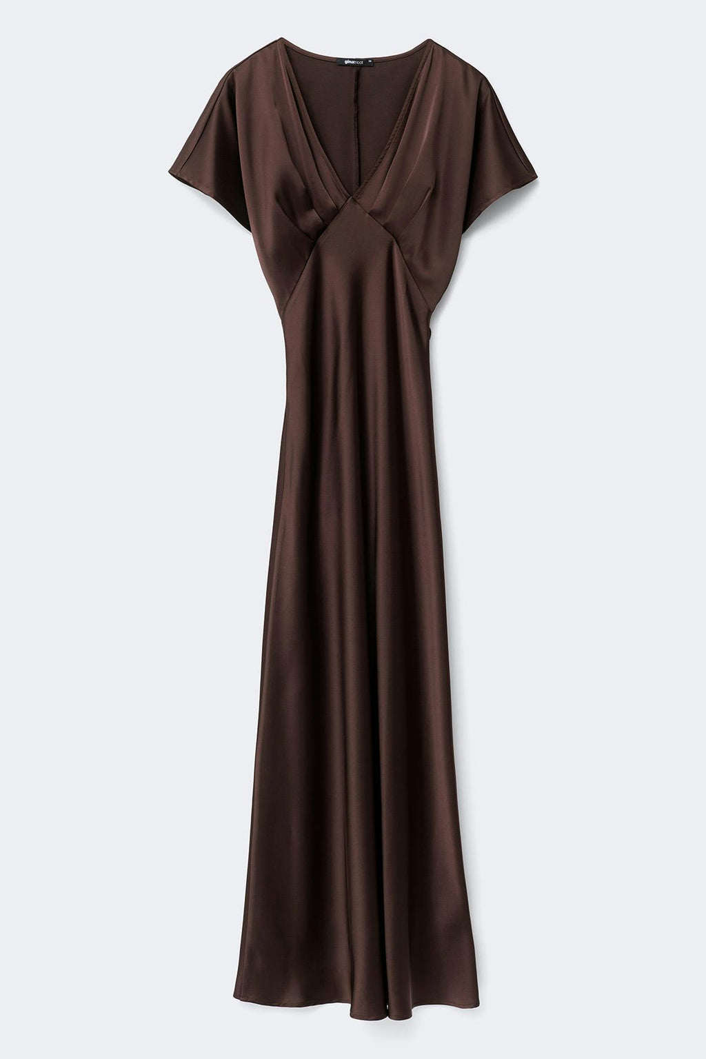 Satin maxi dress