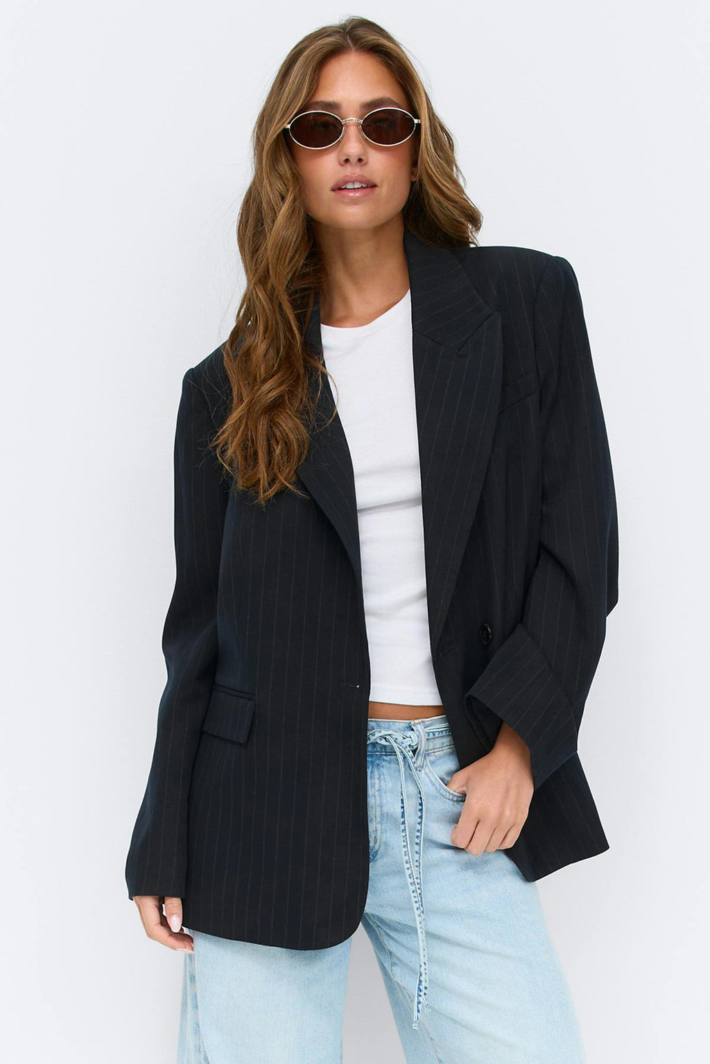 Double breasted blazer