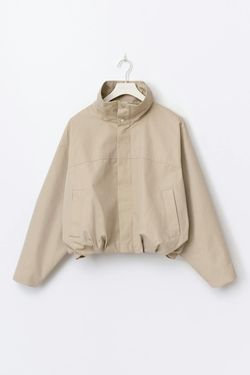High neck short jacket