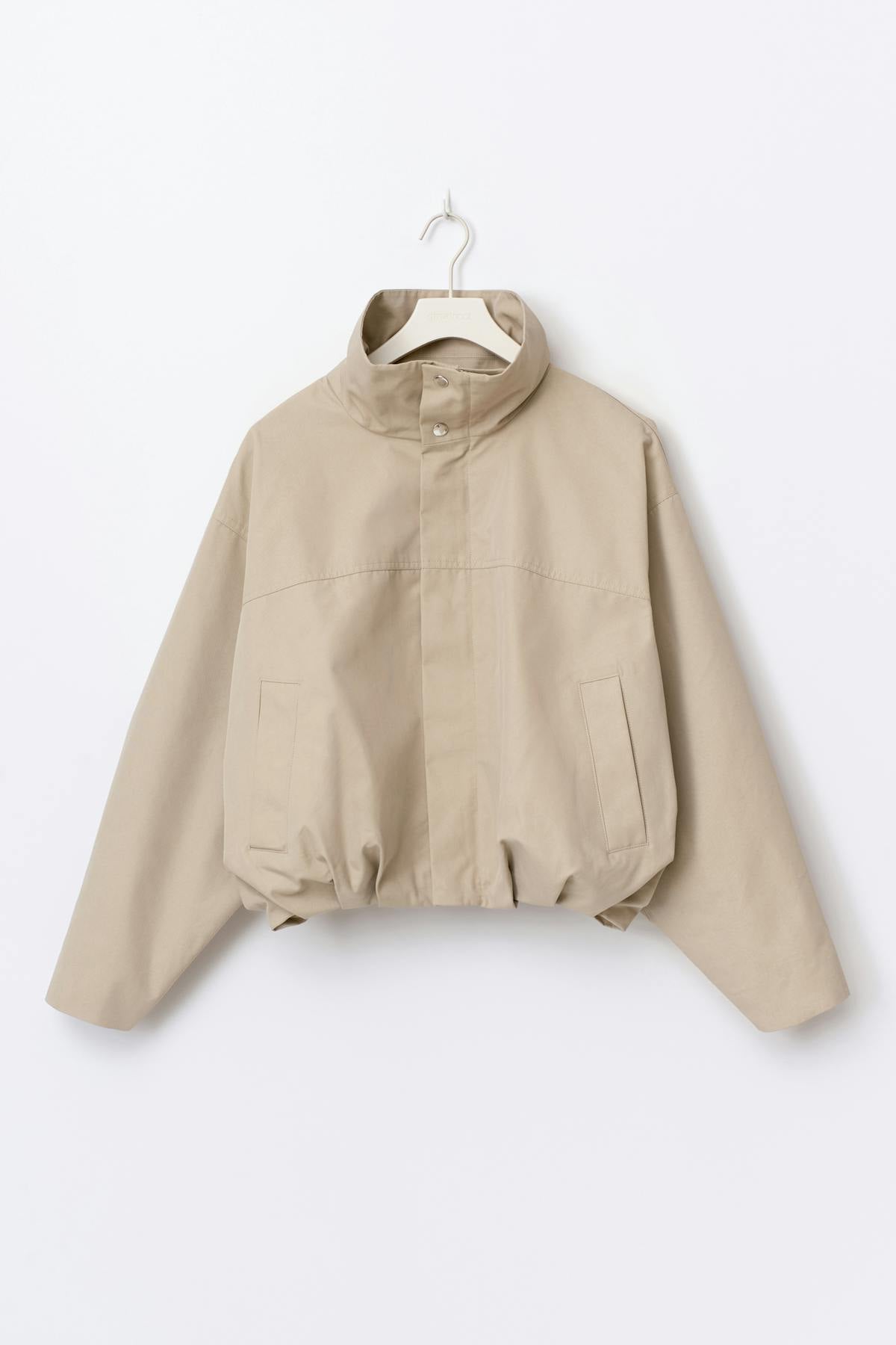 High neck short jacket