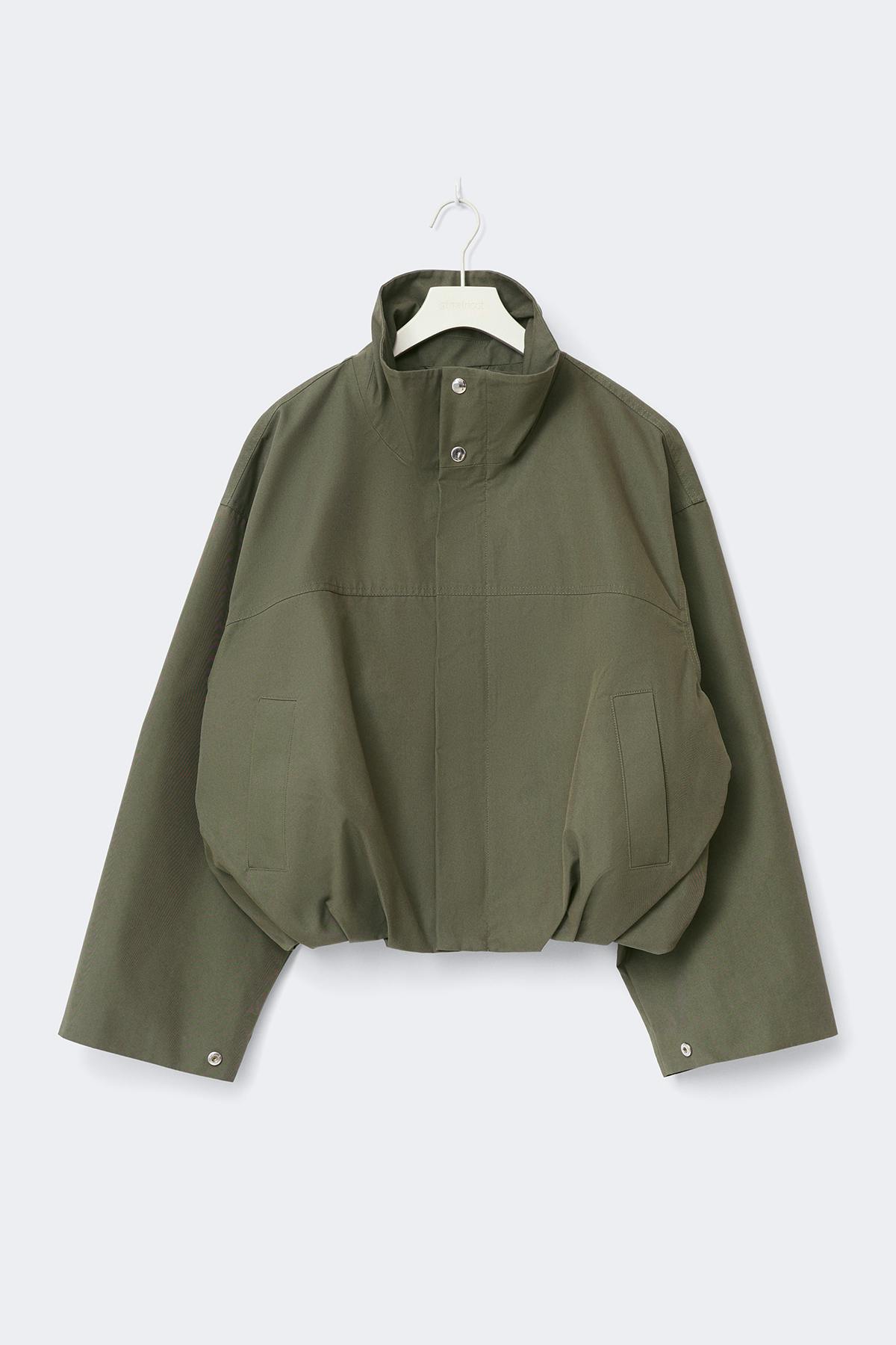 High neck short jacket