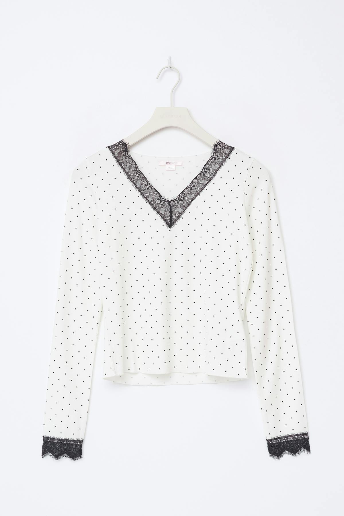 Y lace top