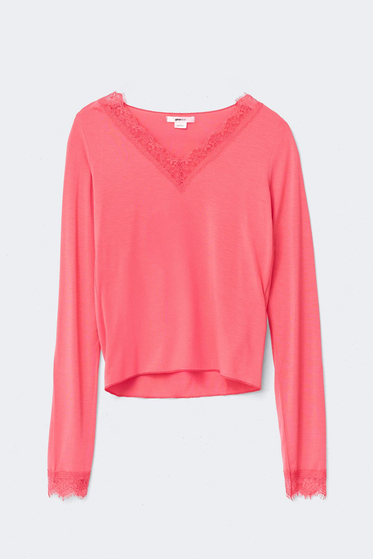Y lace top