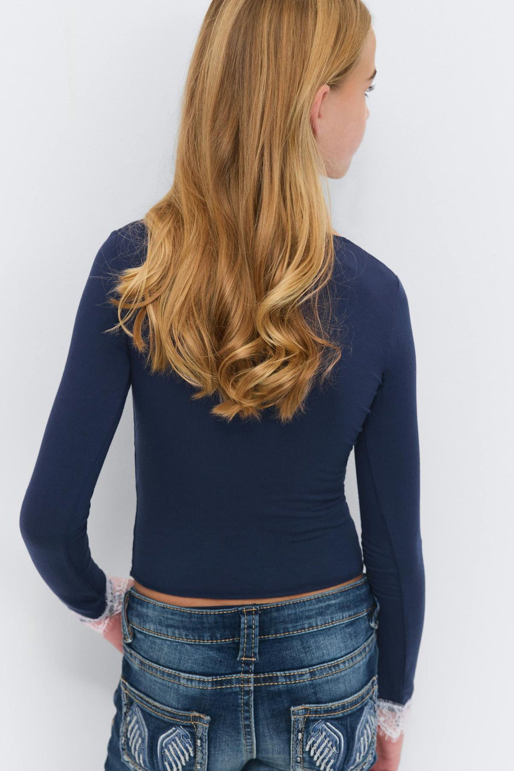 Y lace top
