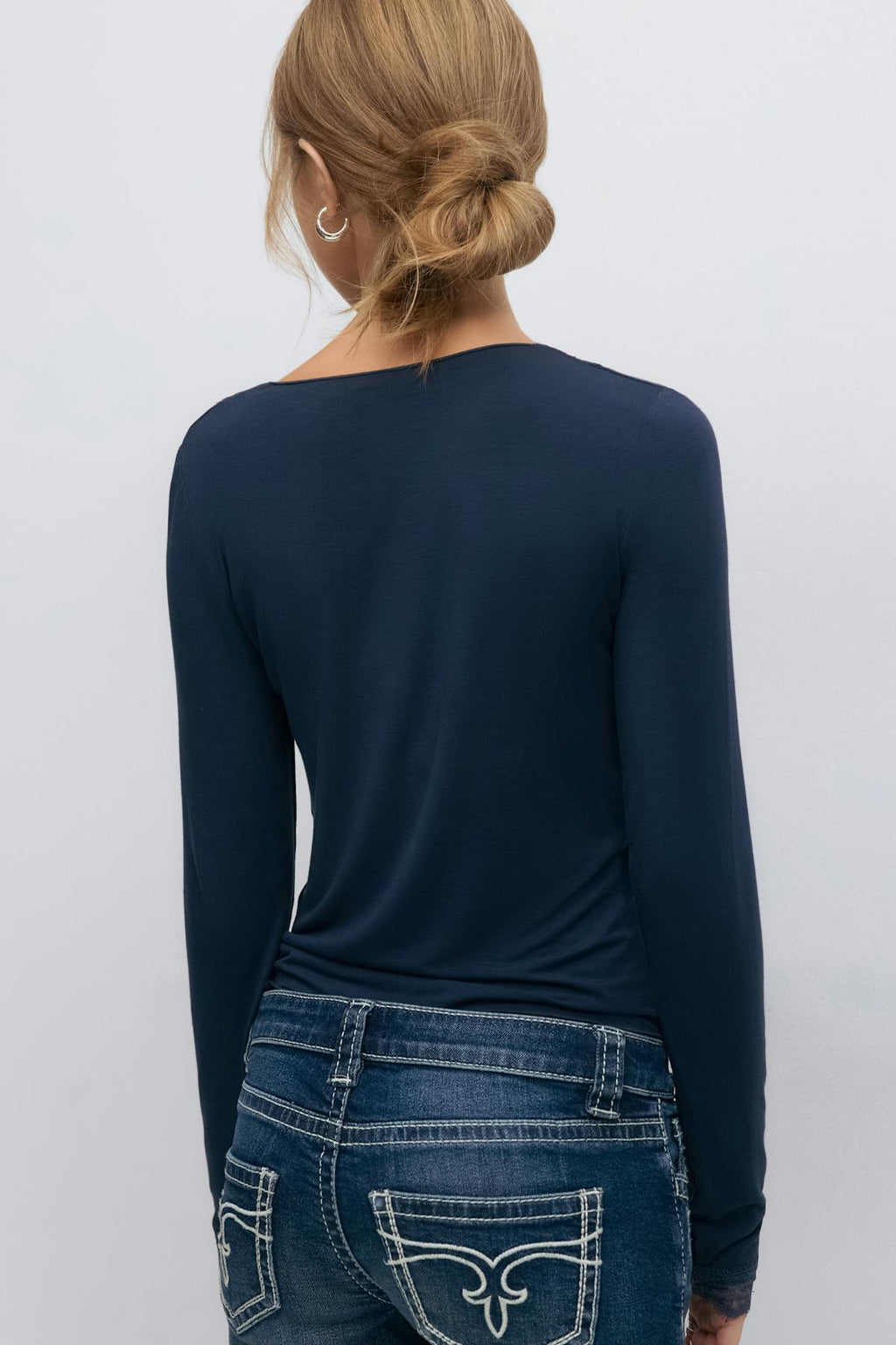 Y lace top