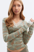 Y lace top