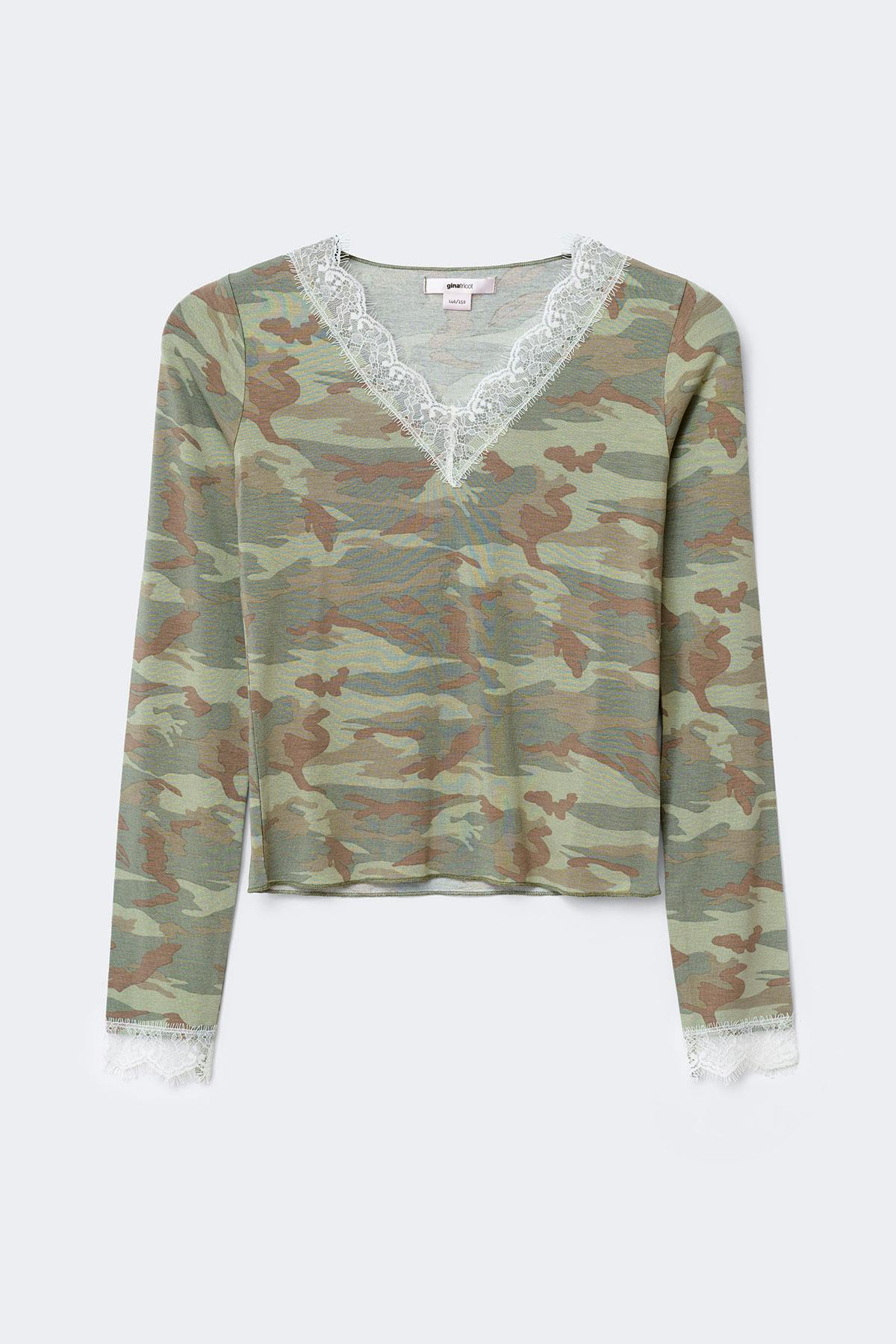 Y lace top