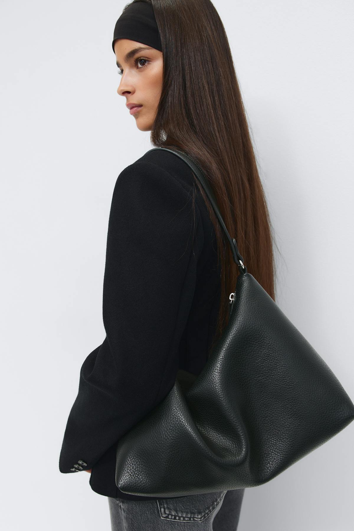 Slouchy shoulder bag