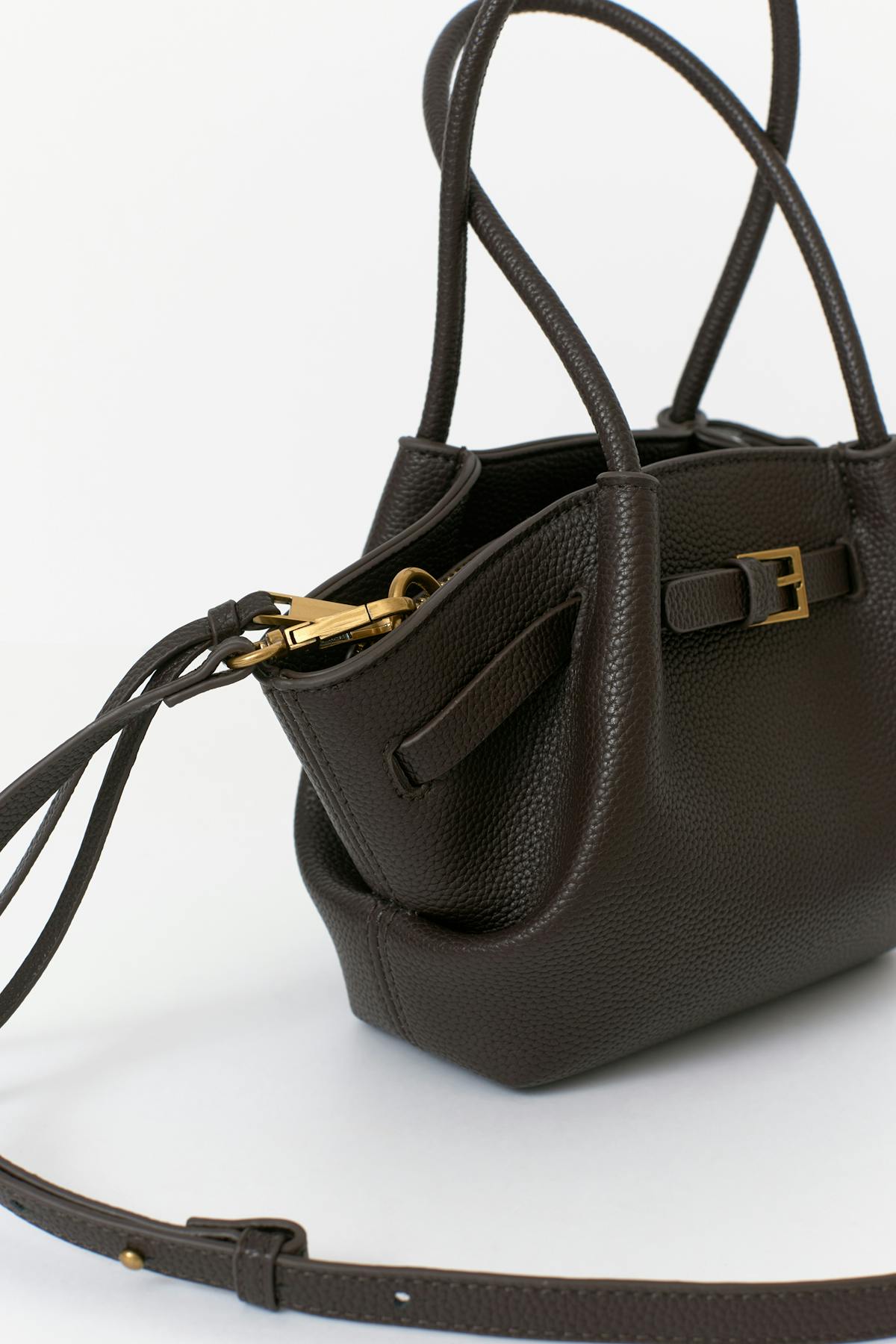 Mini fold detail bag
