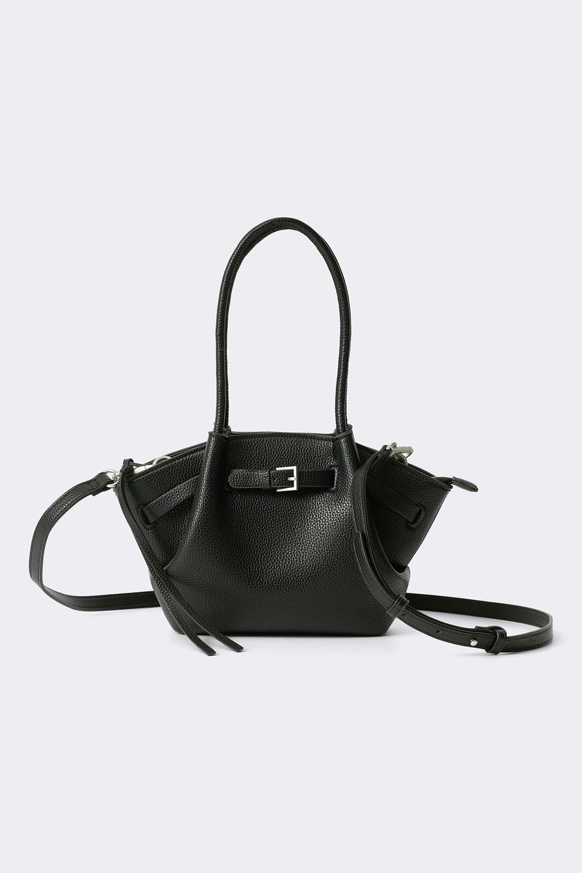 Mini fold detail bag