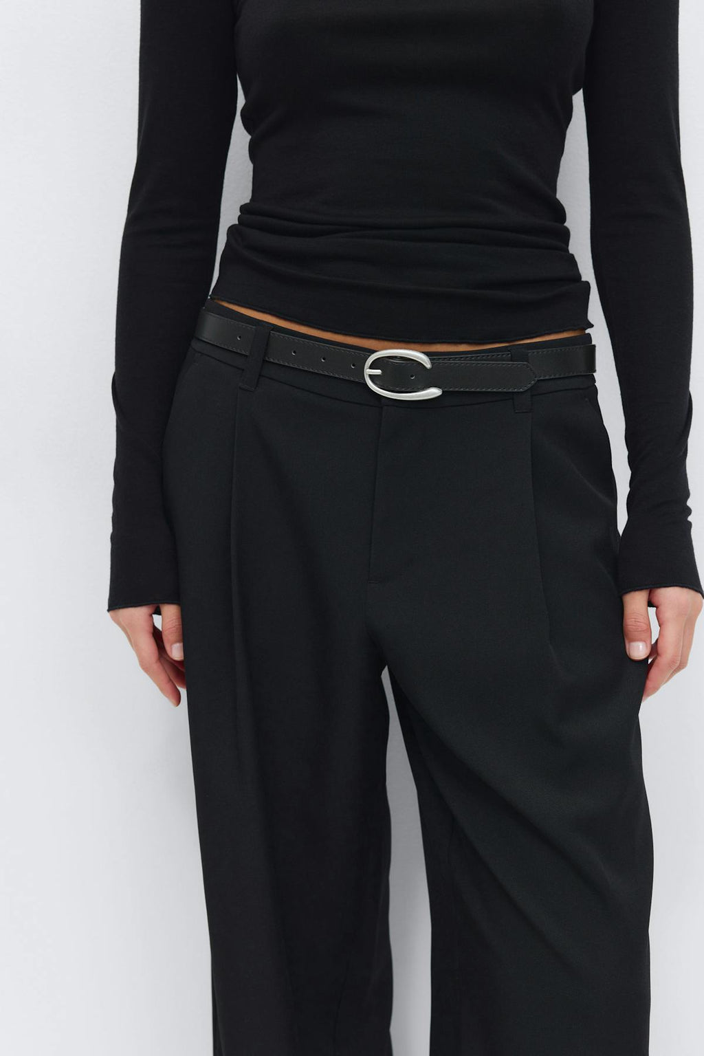 Waist buckle belt