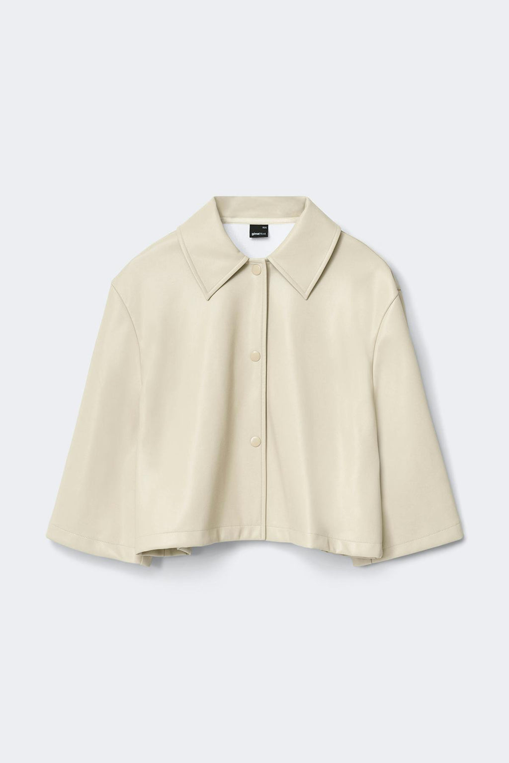 Pu cape jacket