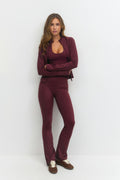 Flare yoga tights