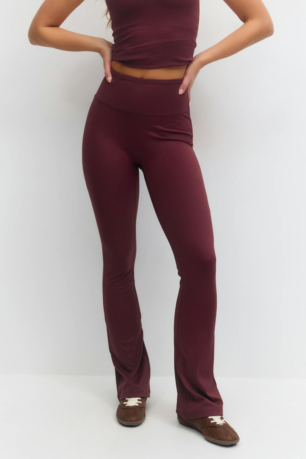 Flare yoga tights