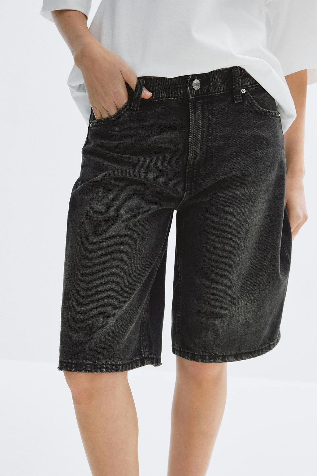 Baggy babe denim shorts