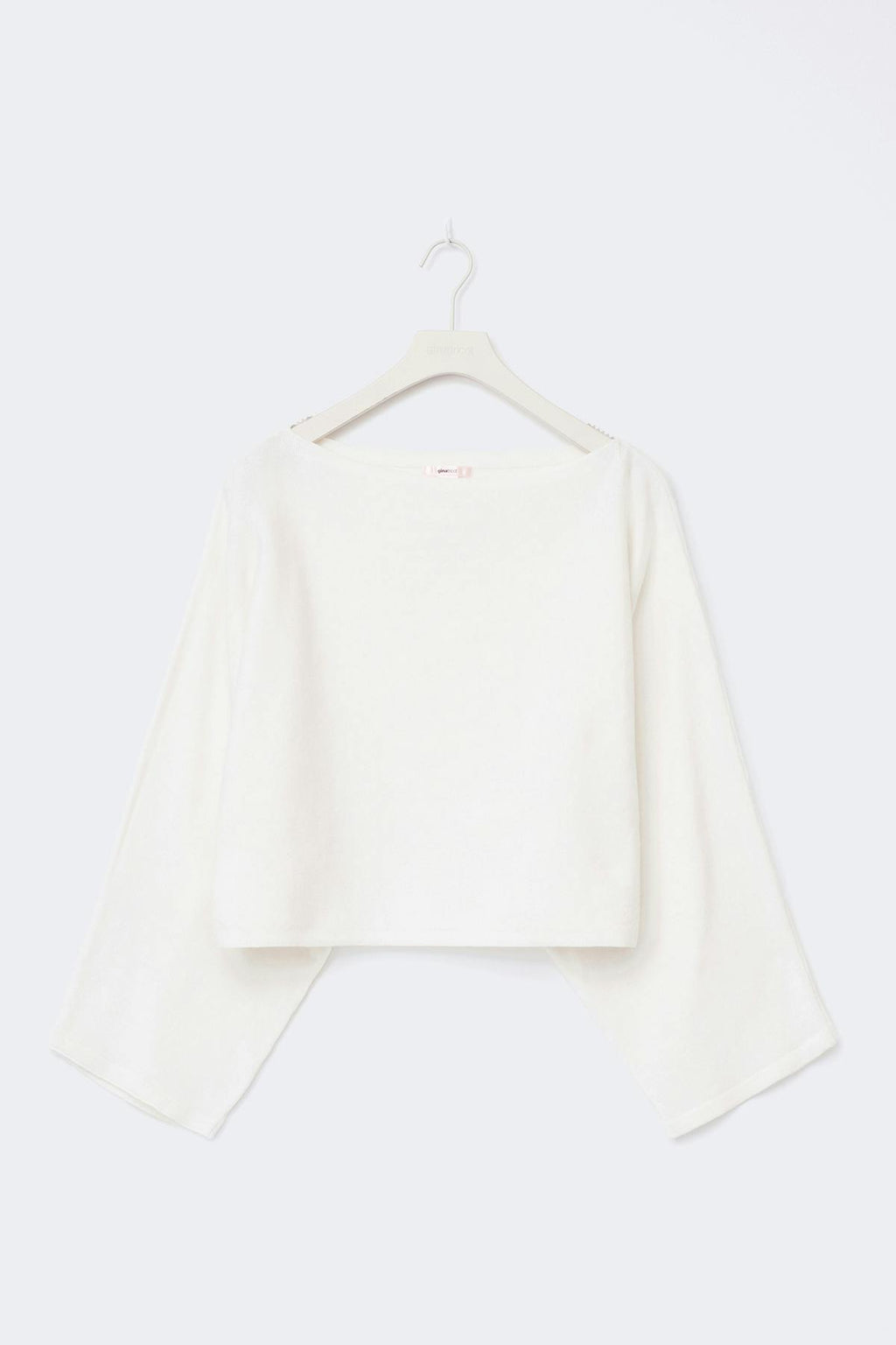 Y knitted poncho top