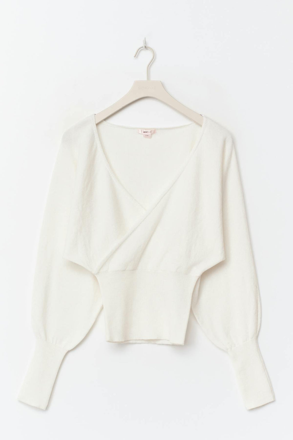 14+ fitted wrap sweater