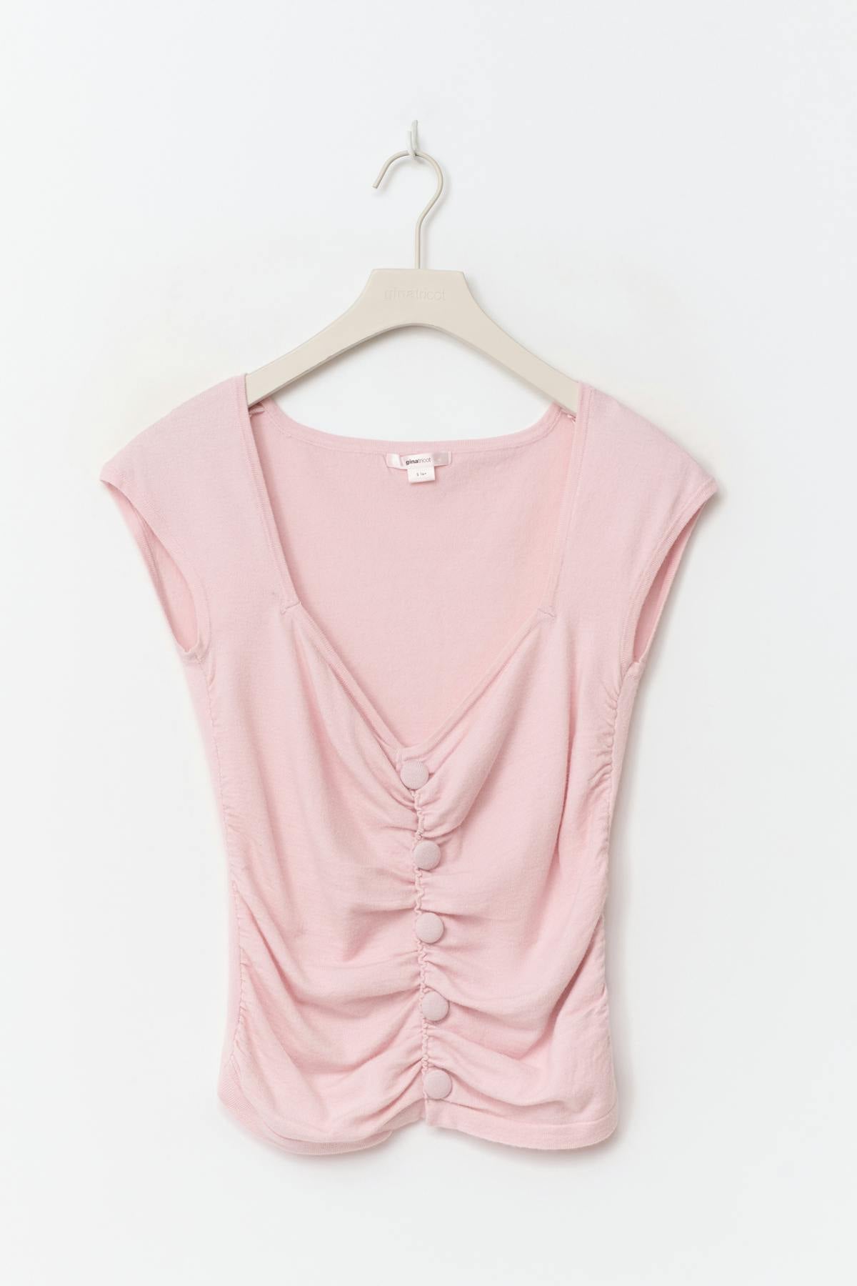14+ knitted ruched top