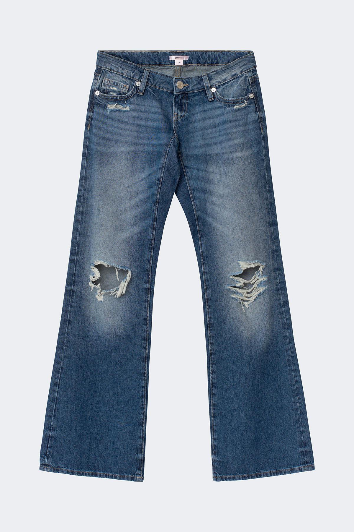 14+ hip hug loose jeans