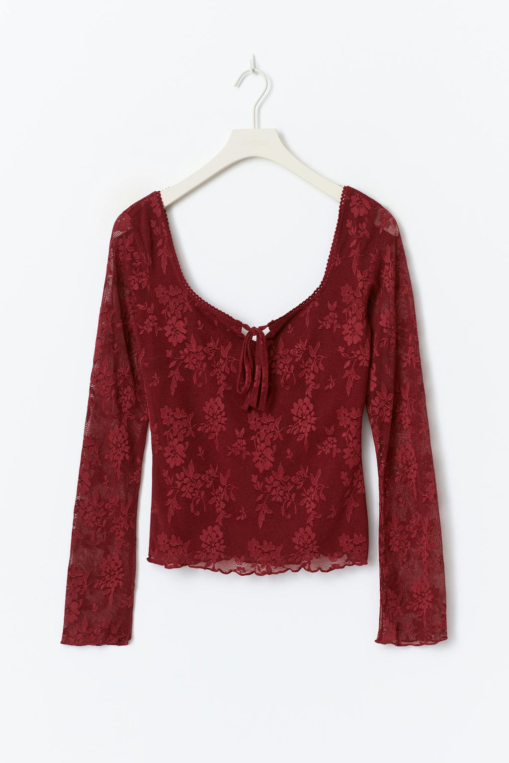 Scoop neck top